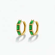 Louisa - Diamond Hoops