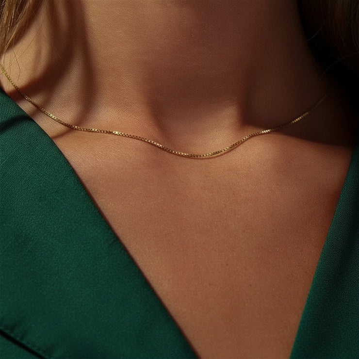 Jocelyn - Box Chain Necklace