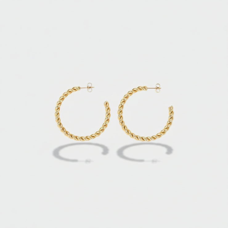 Reeva - Twist Earrings