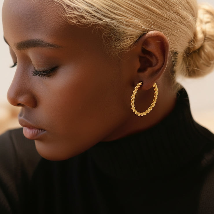 Reeva - Twist Earrings