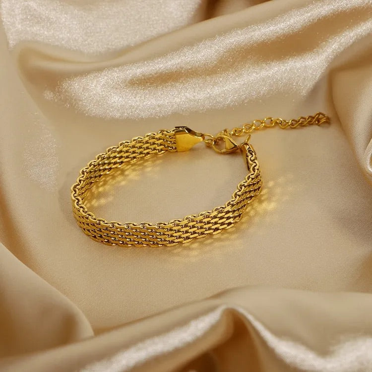Jelena - Gold Chain Bracelet