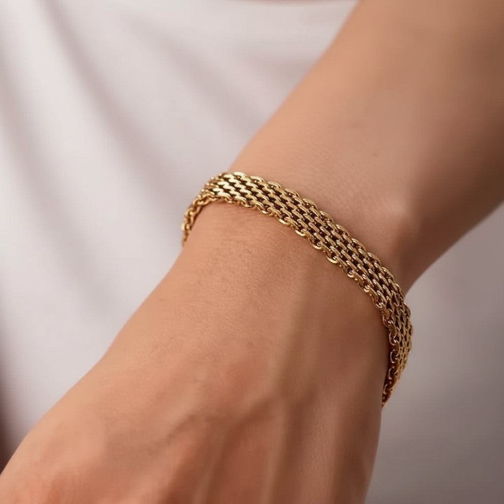 Jelena - Gold Chain Bracelet