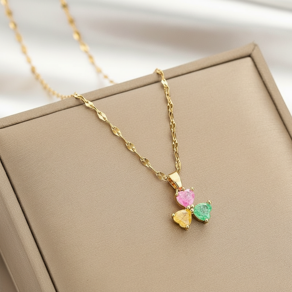 Roselle - Iconic Dainty Heart Necklace