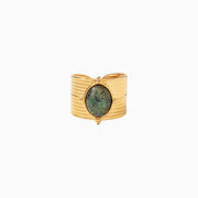 Paisley - Pearl Gold Ring