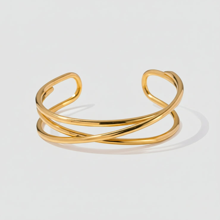 Molly - Twisted Gold Bracelet