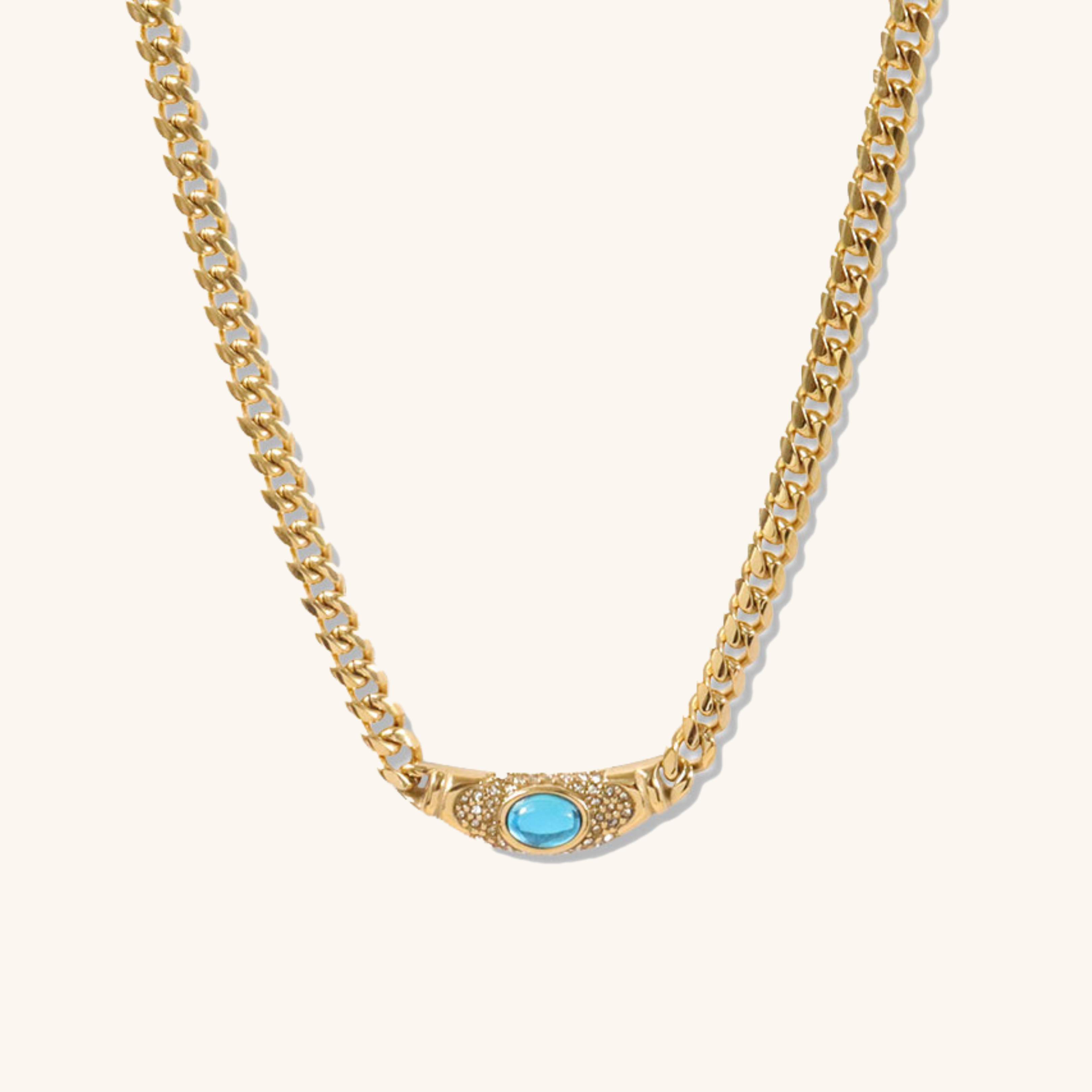 Jasmine - Vintage Gemstone Necklace