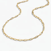 Leonie - Classic Paperclip Chain Necklace