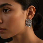 Imogen - Molten Texture Earrings