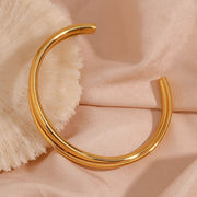Lizzie - Layered Gold Bangle