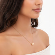 Mallory - Love Initial Letter Necklace