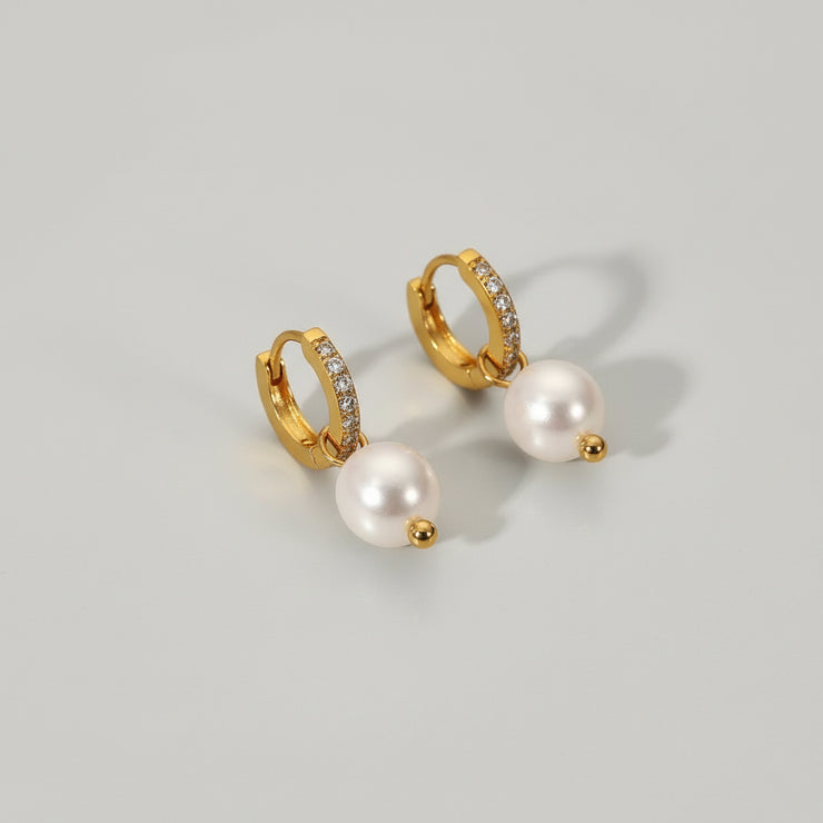 Ottilie - Pearl Earrings