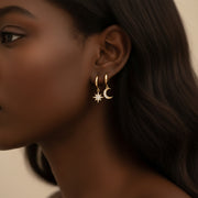 Roxanne - Moon Star Earrings