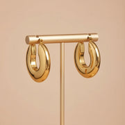 Nina - Chunky Hoop Earrings