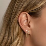 Imogen - Chain Stud Earrings