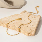 Melissa - Gold Chain Anklet