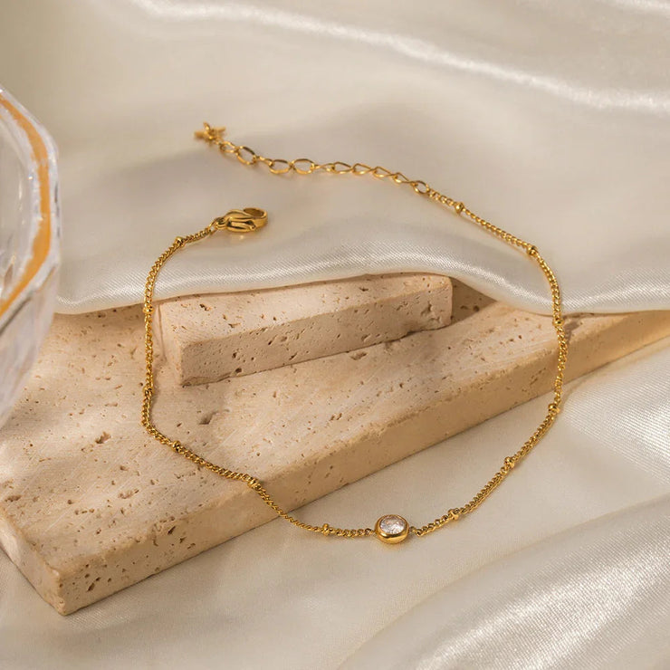 Melissa - Gold Chain Anklet