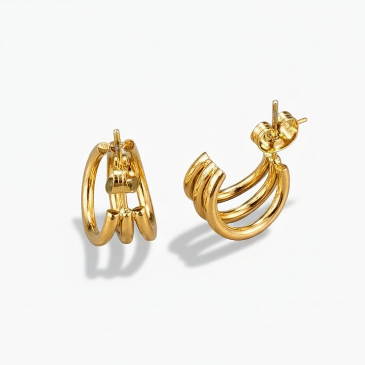 Peyton - Curve Earrings