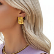Imogen - Molten Texture Earrings