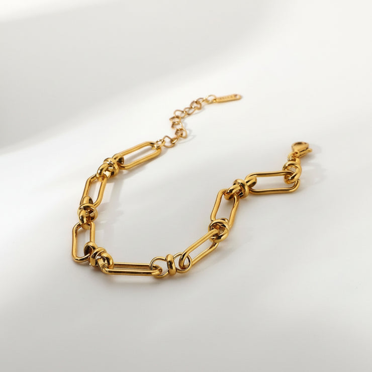 Maeve - Gold Link Chain Bracelet