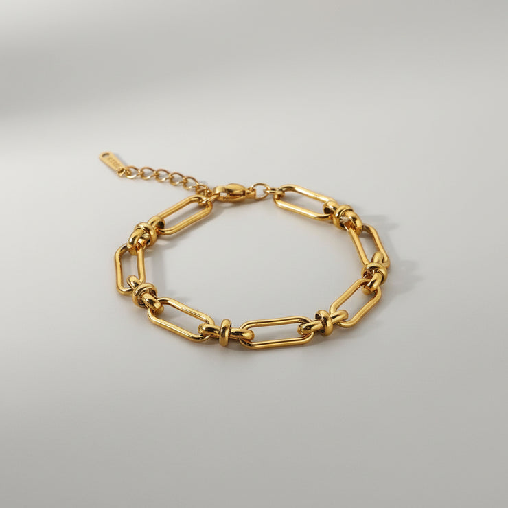 Maeve - Gold Link Chain Bracelet