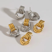 Nora - Layered Hoop Earrings