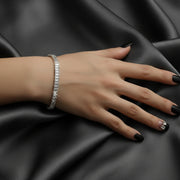 Robyn - Tennis Gold Bracelet