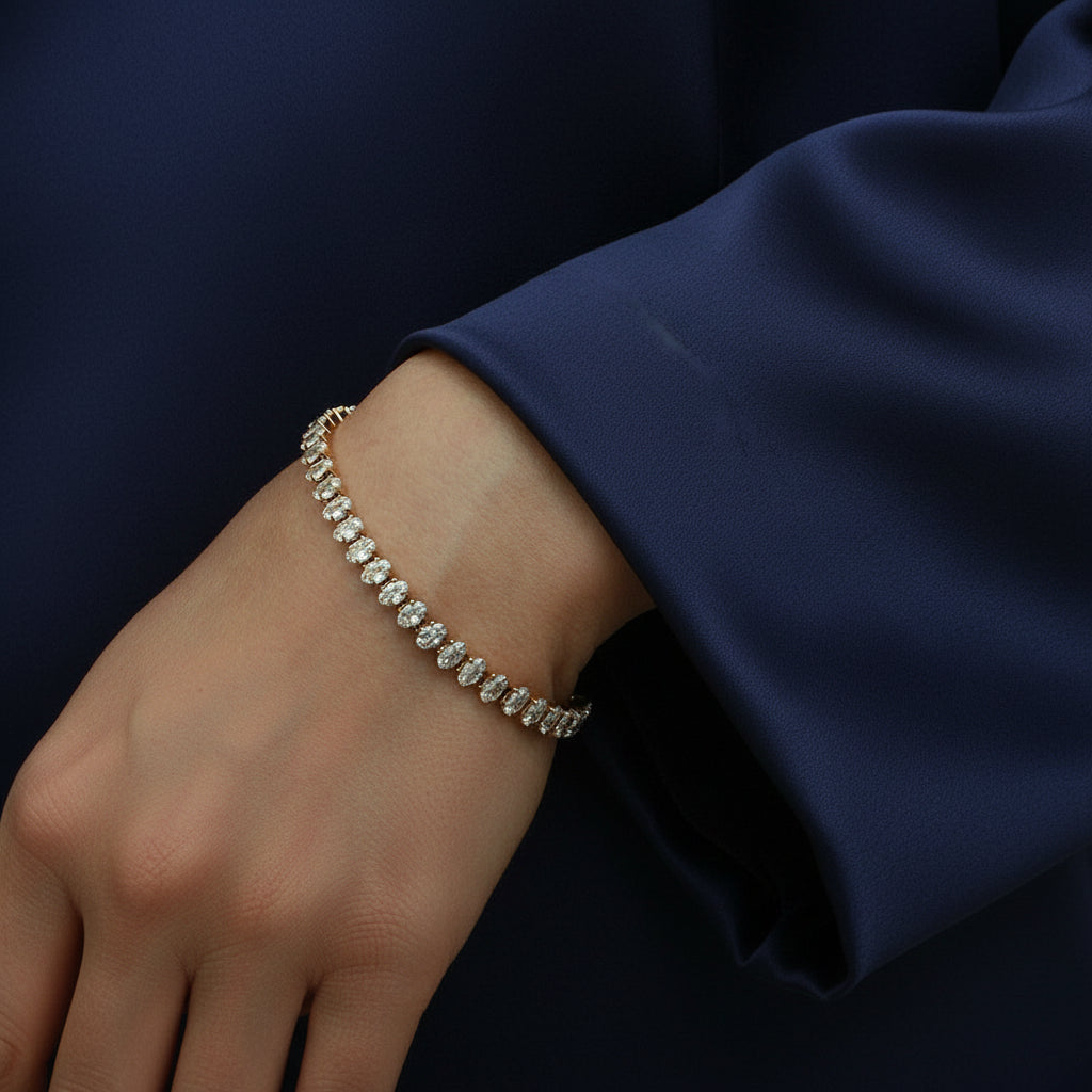 Luna - Diamond Tennis Bracelet