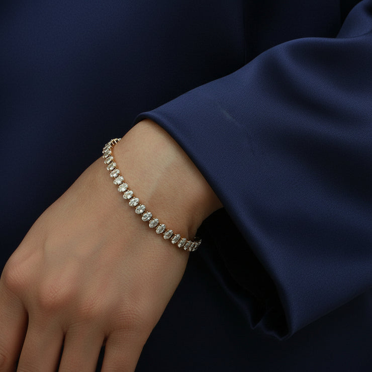 Luna - Diamond Tennis Bracelet