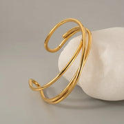 Molly - Twisted Gold Bracelet