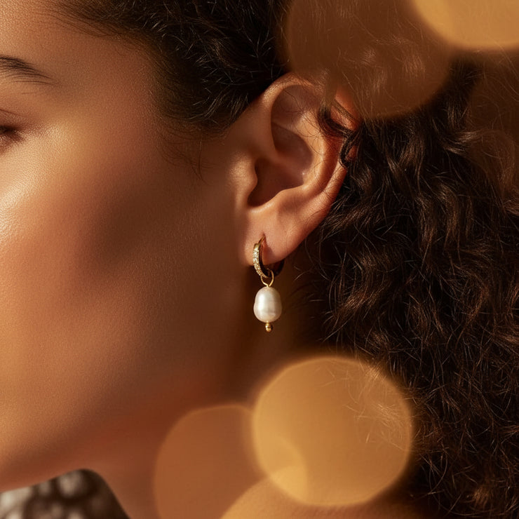 Ottilie - Pearl Earrings
