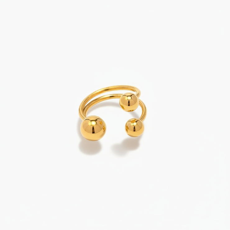 Selma - Orbit Gold Ring
