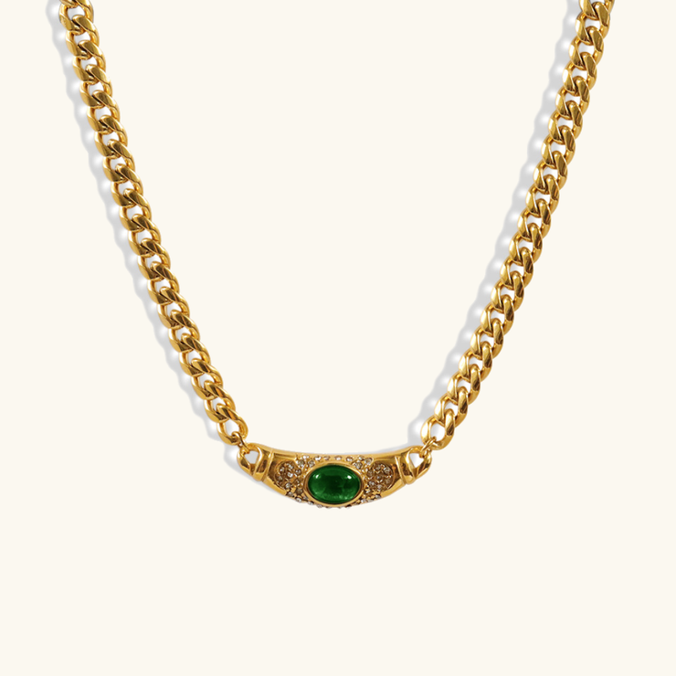 Jasmine - Vintage Gemstone Necklace