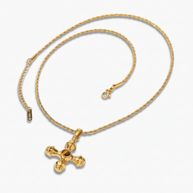 Marina - Gold Symmetrical Necklace