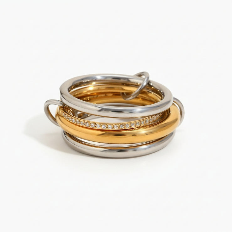Susan - Diamond Ring Stack