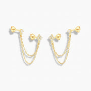 Imogen - Chain Stud Earrings