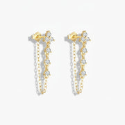 Macey - Diamond Chain Stud