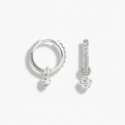 Olivia - Diamond Hoop Earrings