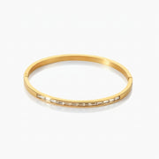 Orla - Gold Diamond Bangle
