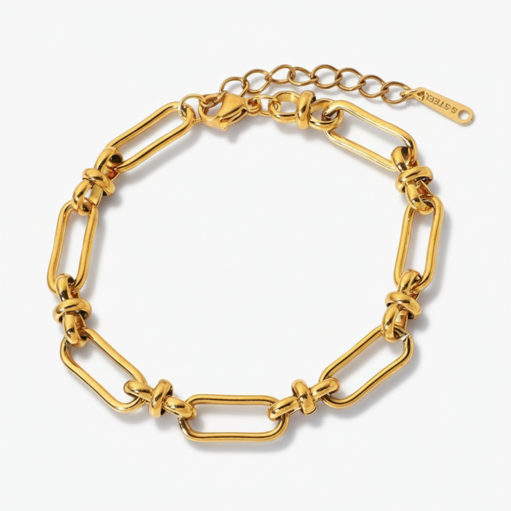 Maeve - Gold Link Chain Bracelet
