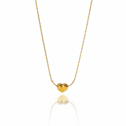 Irene - Gold Heart Necklace