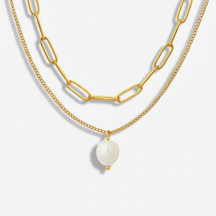Safiya - Freshwater Pearl Necklace
