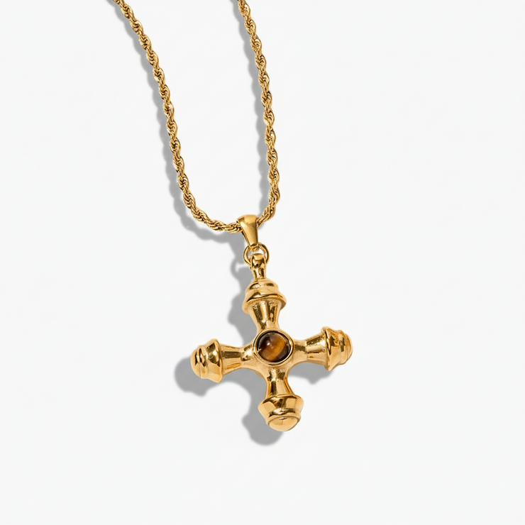 Marina - Gold Symmetrical Necklace