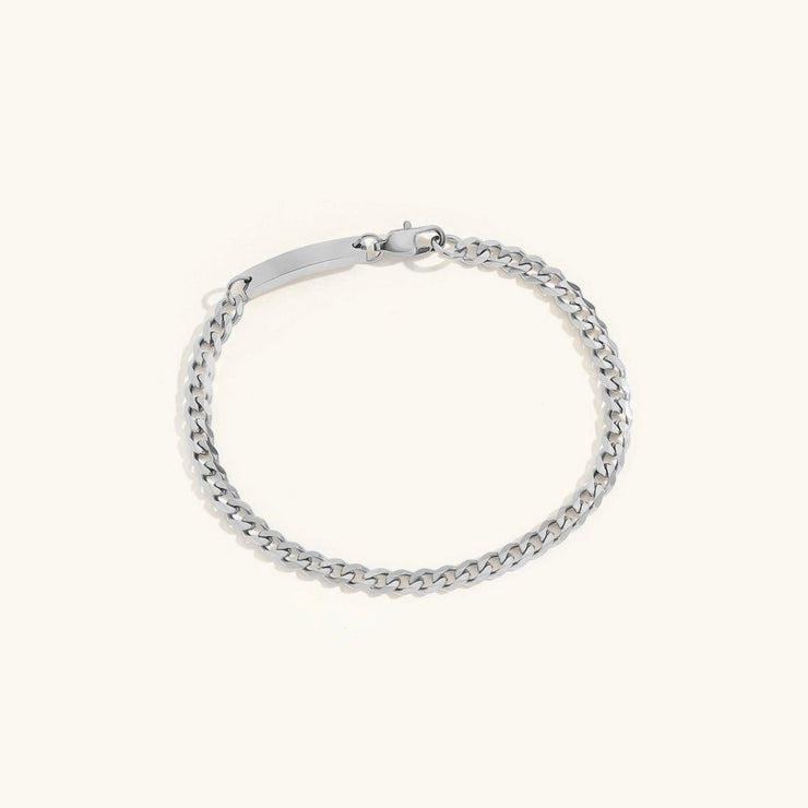 Rosemary - Bar Link Chain Bracelet