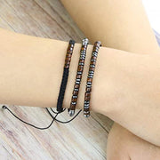 Jamie - Morse Code Adjustable Bracelets