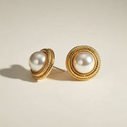 Norina - Freshwater Pearl Earrings