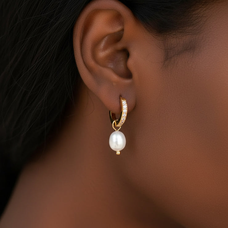 Ottilie - Pearl Earrings
