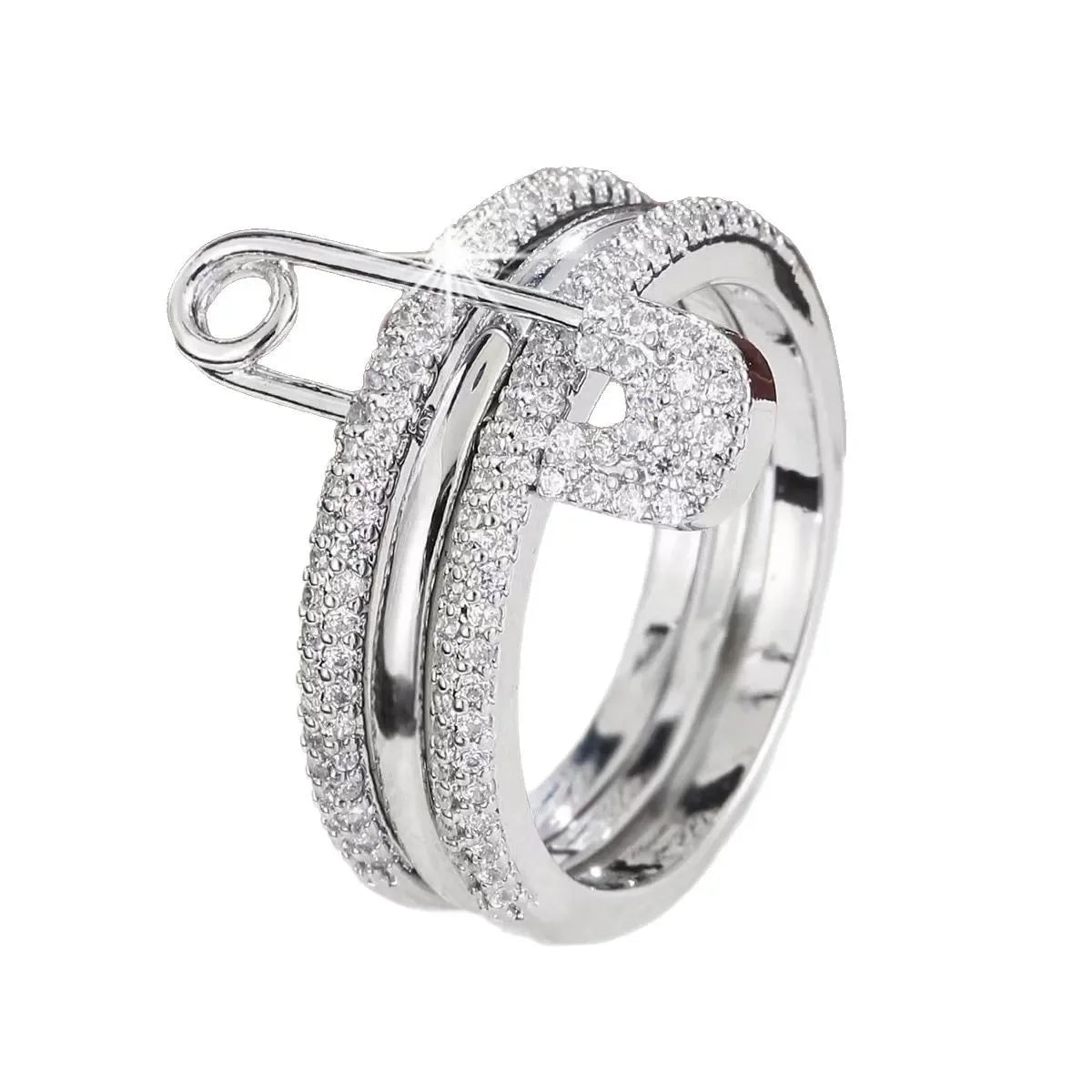 Zircon Pin Ring