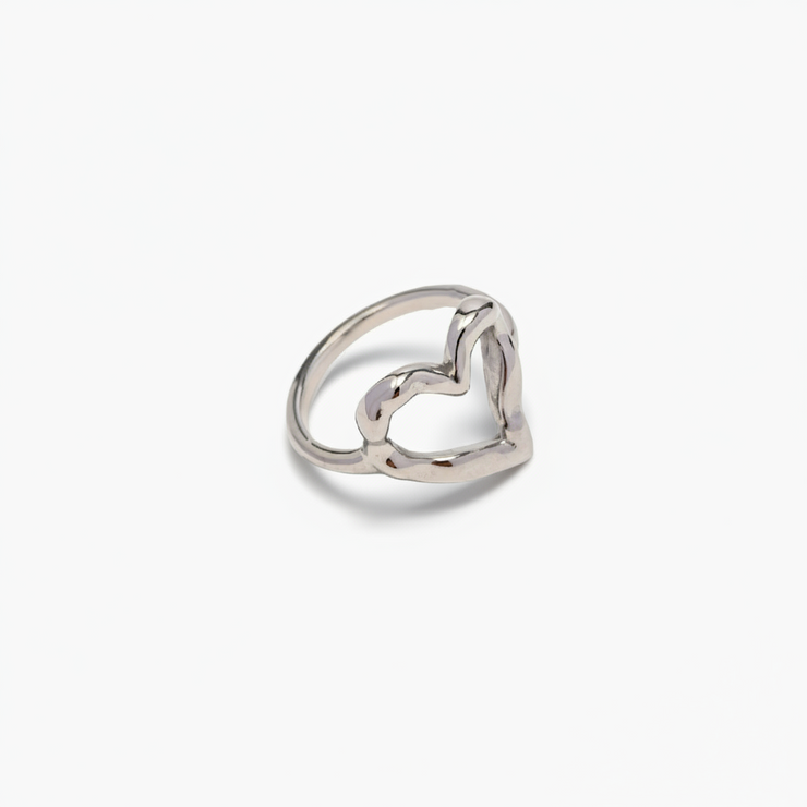 Nalini - Hollow Heart Ring
