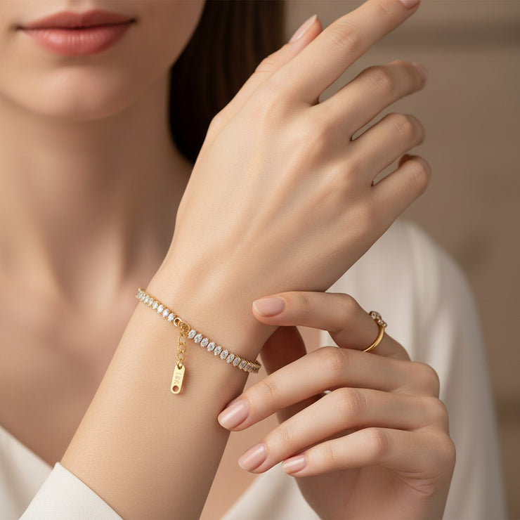 Luna - Diamond Tennis Bracelet