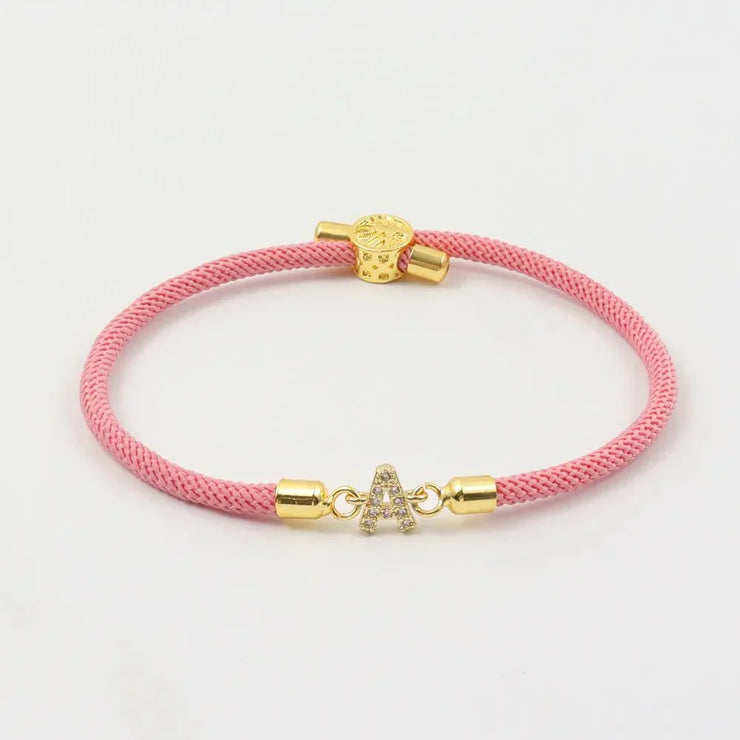 Liora - Adjustable Letter Initial Bracelets